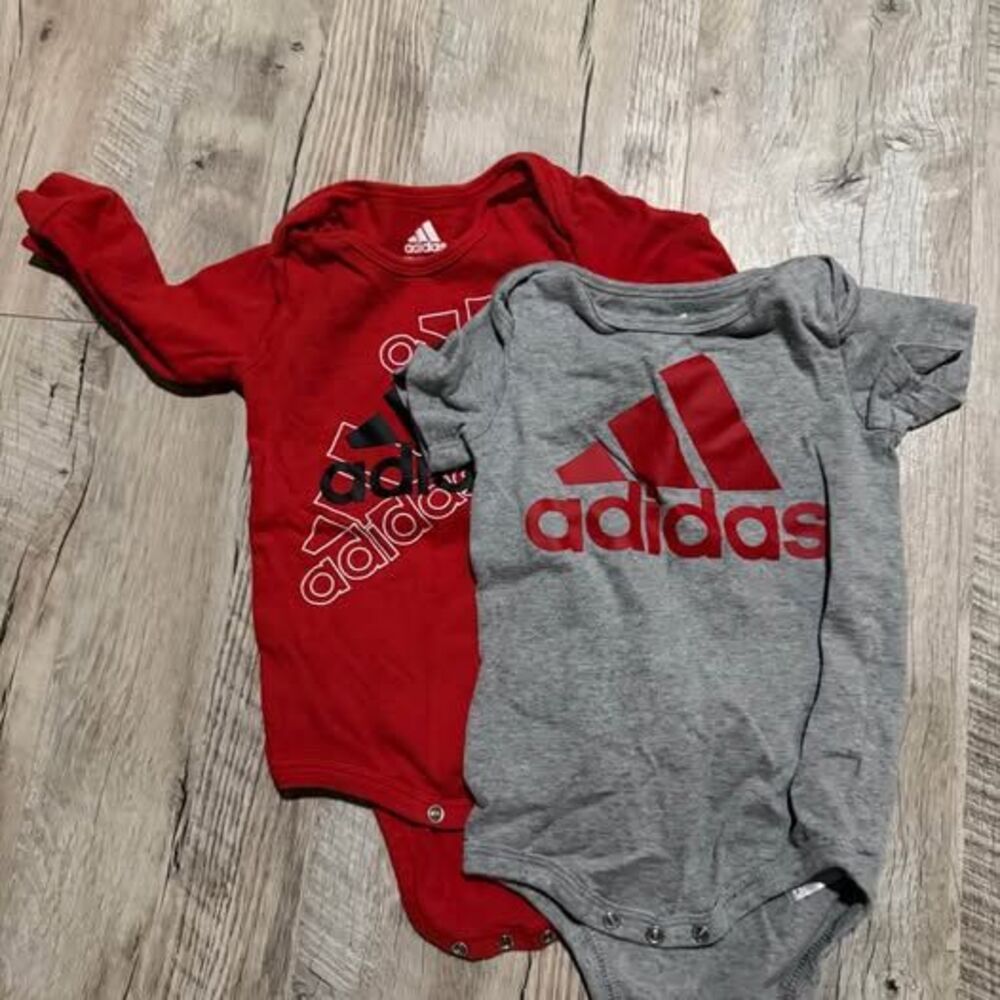 Adidas Baby Bodysuits Set of 2